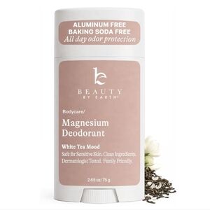 Beauty by Earth Magnesium Deodorant White Tea Mood
